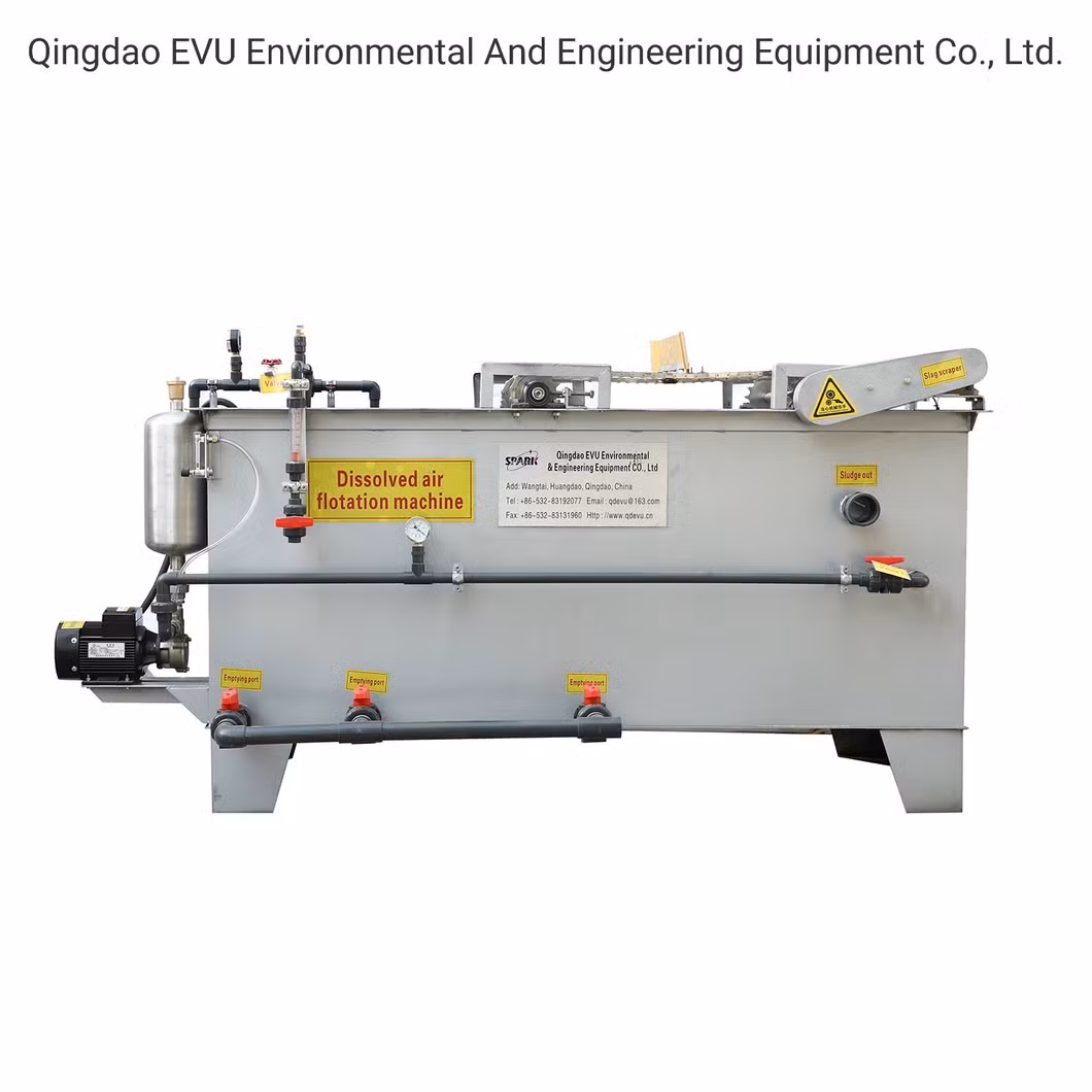 Smart Dissolved Air Flotation System 200lph for Industrial and Domestic Waste Water Treatment