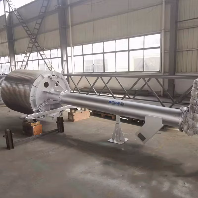 Zg Type Filtering Dewatering Rotary Drum Vibrating Screen for Sewage
