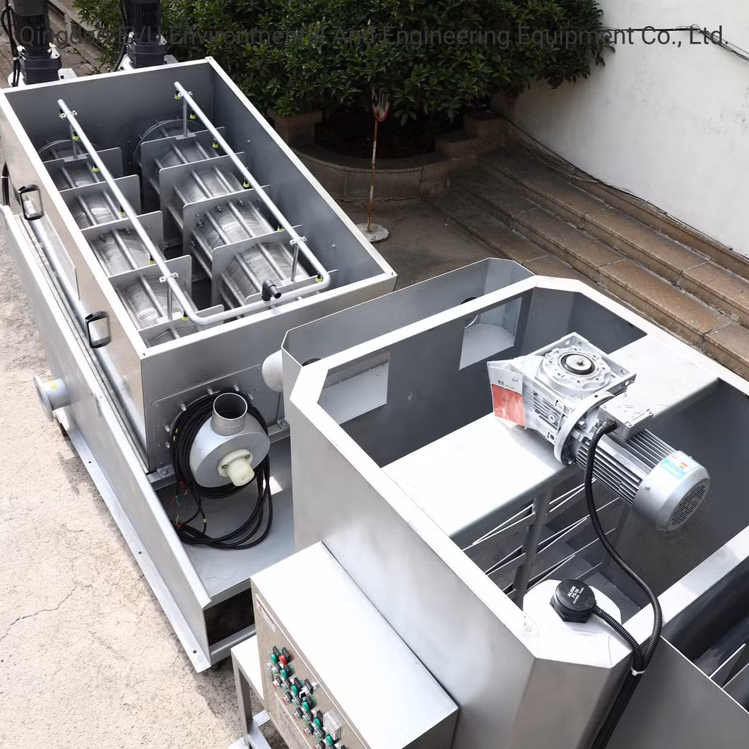 Wastewater Water Treatment System Automatic Sludge Dewatering Filter Press Machine for Solid-Liquid Separation