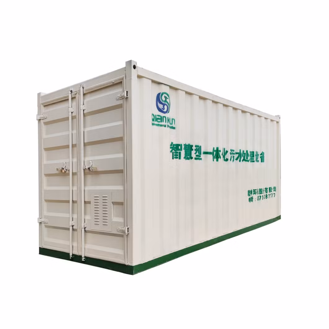 Containerized Mbr Mbbr Wastewater Treatment Plant Membrane Bioreactor Mbr Module Mbbr Sewage Water Treatment Plant Mbbr Reactor
