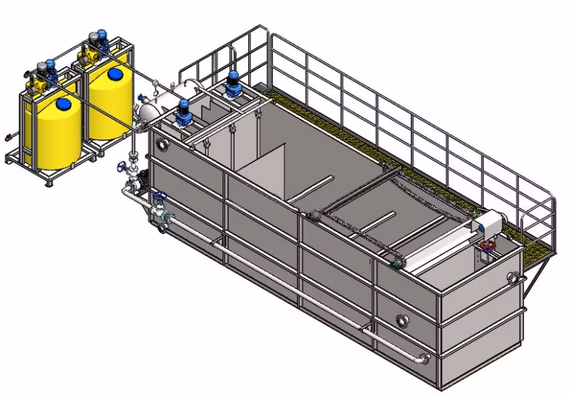 Daf-System-Dissolved-Air-Flotation-Machine