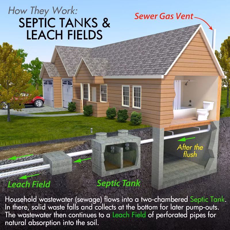 FRP Material Toilet Sewage Septic Tank for Household