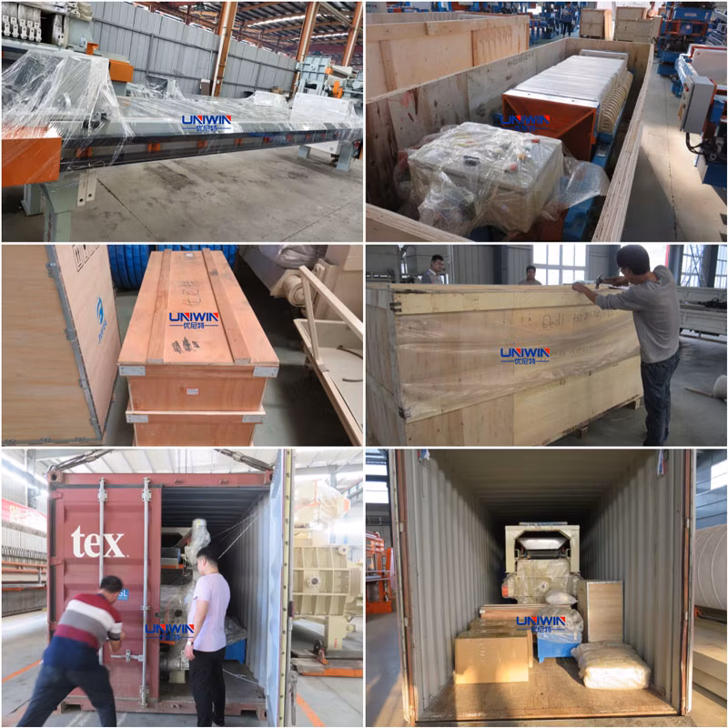 Plate and Frame Filter Press, Filter Plate and Filter Frame Type Plate Filter Press From Uniwin Filter Press
