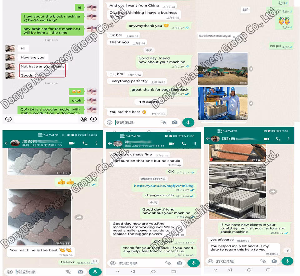 Good Price Qt10-15 Concrete Brick Making Machine Machinery Plant with Automatic Dosing Tellise Valmistamise Masin