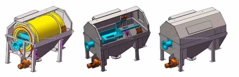 Water Treatment Filter Equipment Rotary Drum Screen Internal for Wastewater Treatment