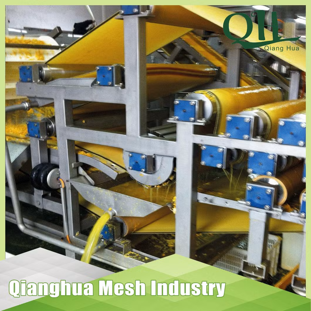 Sludge Dewatering Belt Clean Coal Mine Washing Filtration Horizontal Filter Press Polyester