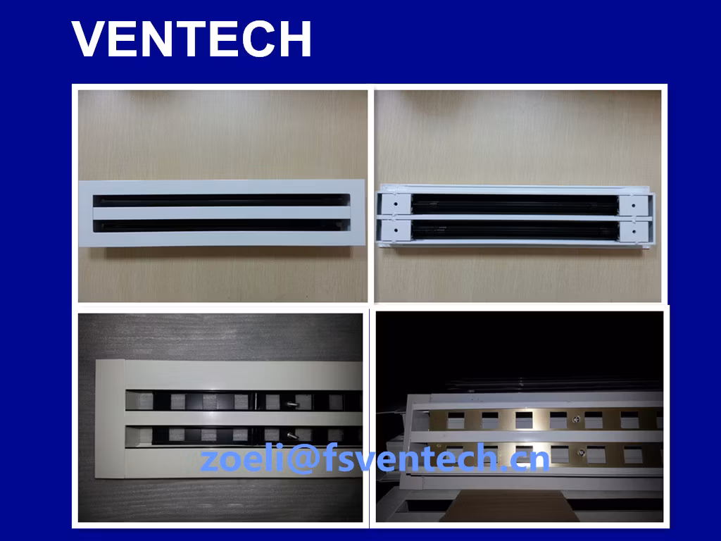 Air Outlet Linear Grille Ventilation Slot Air Diffuser with Plenum