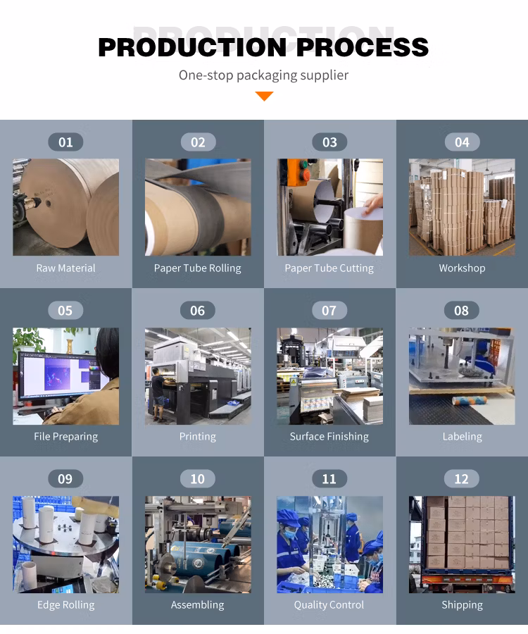 Eco Black Round Paper Tube Box Packing Food Grade Kraft Paper Cardboard Cylinder Tea Coffee Beans Packaging Tube with Air Valve