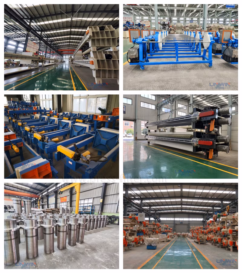 High Quality Fully Automatic Cast Iron Plate and Frame Filter Press for Oil Waste