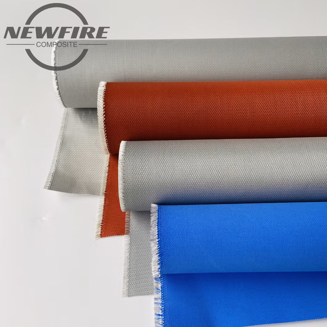 Polyurethane Coated Fiberglass Cloth for High Temperature Resistant Steam Pipe Insulation Jacket High Quality Fiberglass Mesh PU Coated Fiberglass Fabric