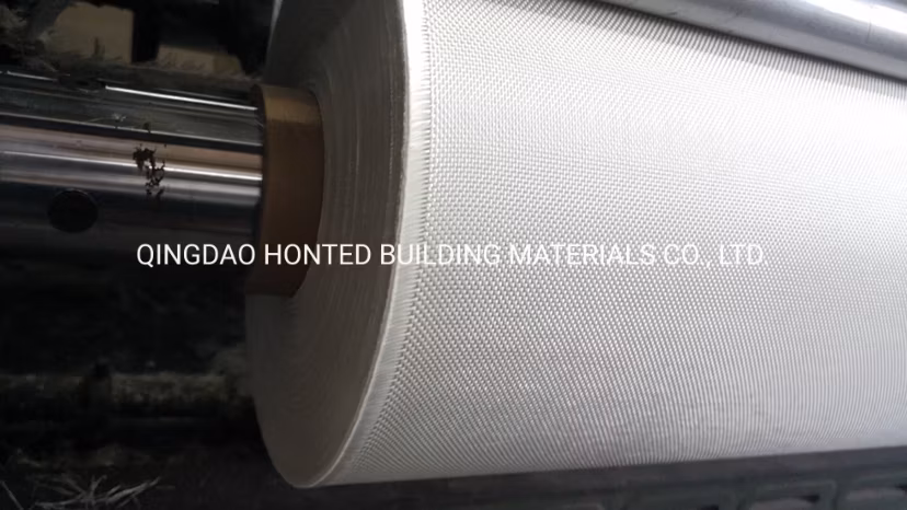 Free Sample E-Glass 3732 430GSM 4h Satin Fiberglass Cloth for Fire Blanket, PU / Silicone Rubber Coating