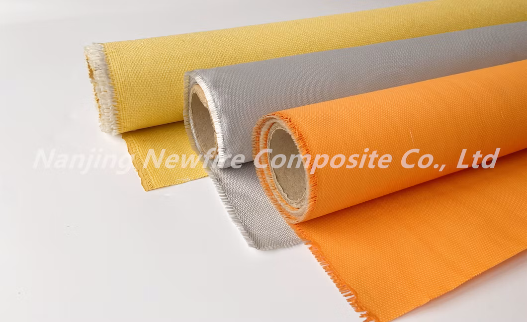 Excellent Weather Resistance Multi Colors Acrylic Coated Filament/Texturized/High Silica Fiberglass Fabric for Fire Blanket