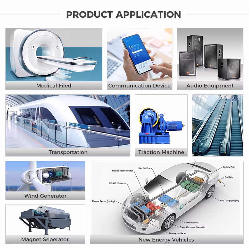 ISO9001 Approved N52 Custom Shape N35 N42 N52 Neodymium Magnet Strong Powerful Blocks Magnet Block Magnets