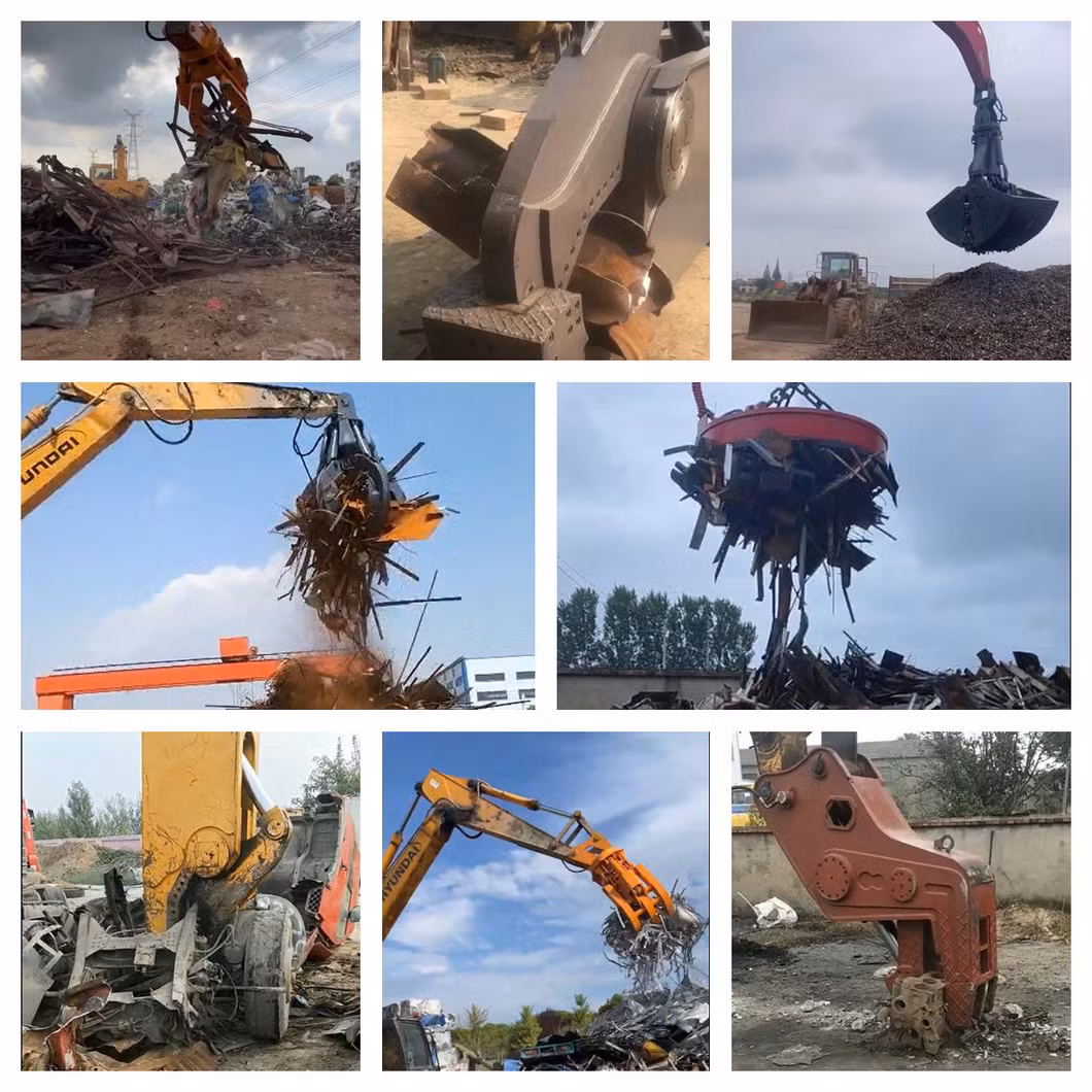 Permanent Circular Lift Magnet for Lifting Scrap