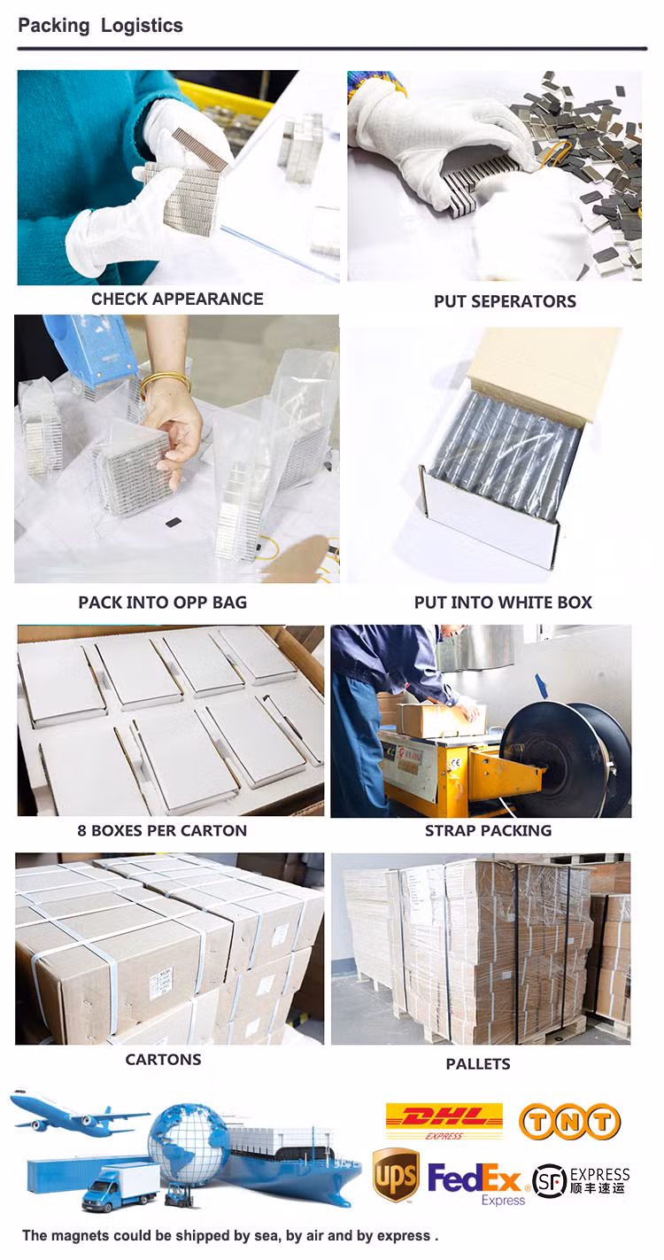 ISO9001 Approved N52 Custom Shape N35 N42 N52 Neodymium Magnet Strong Powerful Blocks Magnet Block Magnets