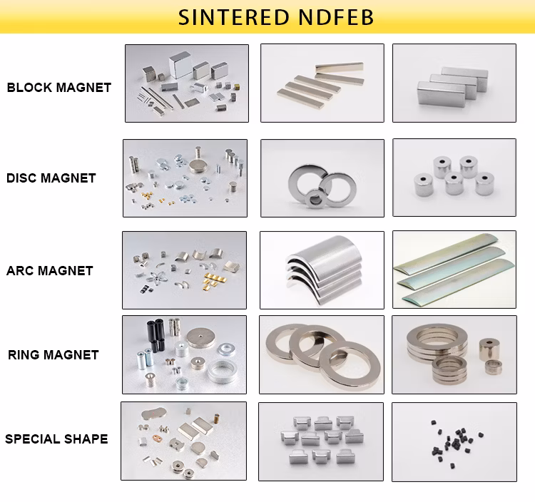 N42-D Disk Sintered High Performance Strong Permanent NdFeB Neodymium Magnet