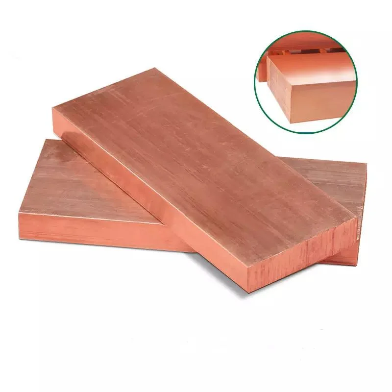 Factory Direct Good Surface C11000 T2 Cu-ETP Copper Sheet Copper Plate