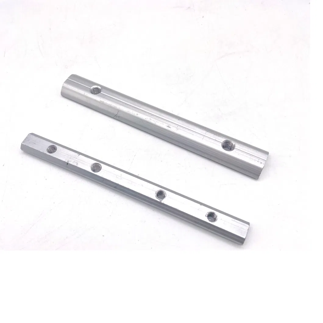 Splice Kit Aluminum Linear Guide Rail Connector Solar Rail Connector Splice for Solar Panel