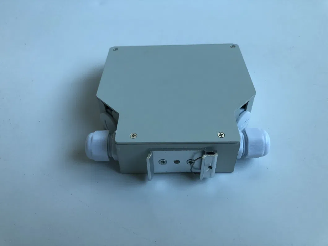 Industrial DIN-Rail Mount Fiber Optic Splice Terminal Box