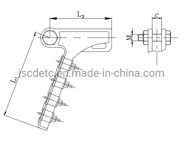 Aluminium Alloy Dead End Anchor Tension Clamp