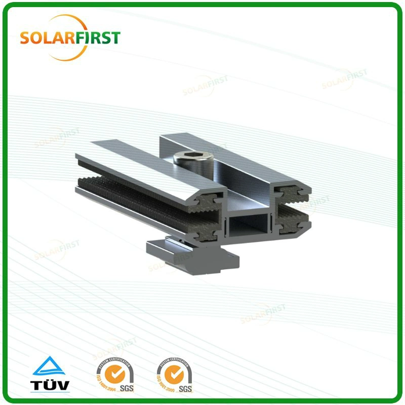 Thin Film MID Clamp for Solar Panel Mounting System