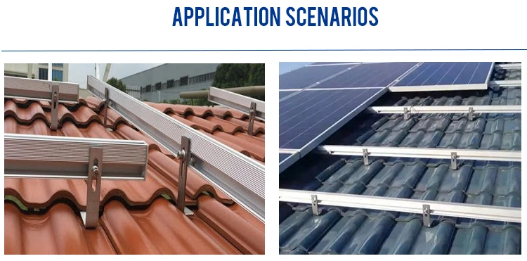 Kseng Solar Rail Photovoltaic Rails Aluminum Solar Mounting System Rail for Solar Panel Mounting