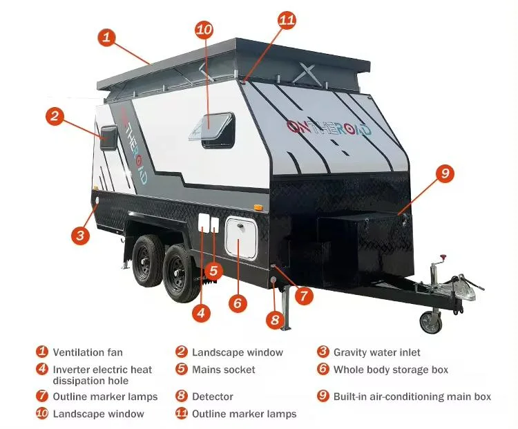 Customizable Expedition Vehicle Manufacturer and Supplier 19FT Family Van RV