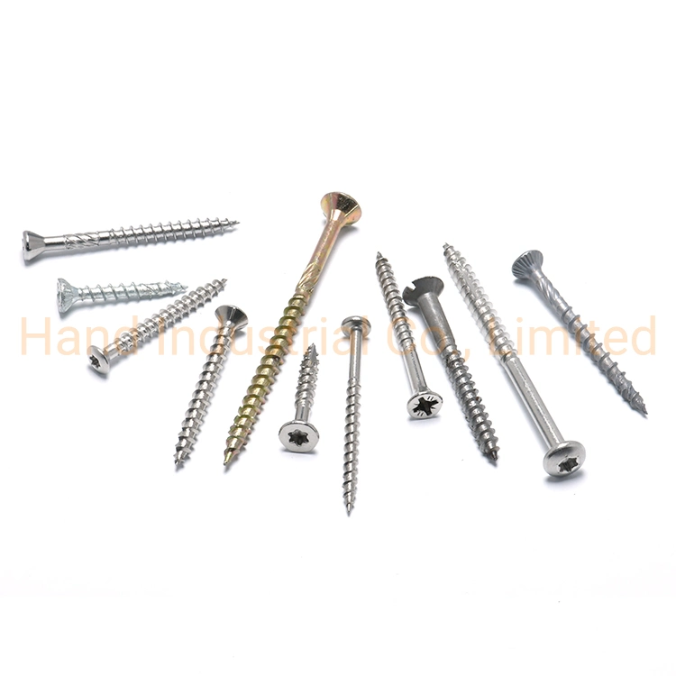 Professional Manufacturer 18-8 Steel A2 A4 Pan Torx Head Long Self Tapping Wood Screw