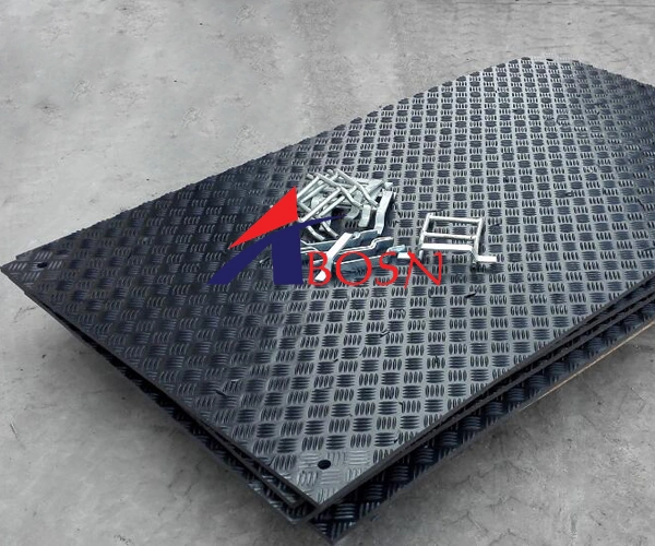 High Strength UHMWPE Ground Protection Mat Composite Road Plates