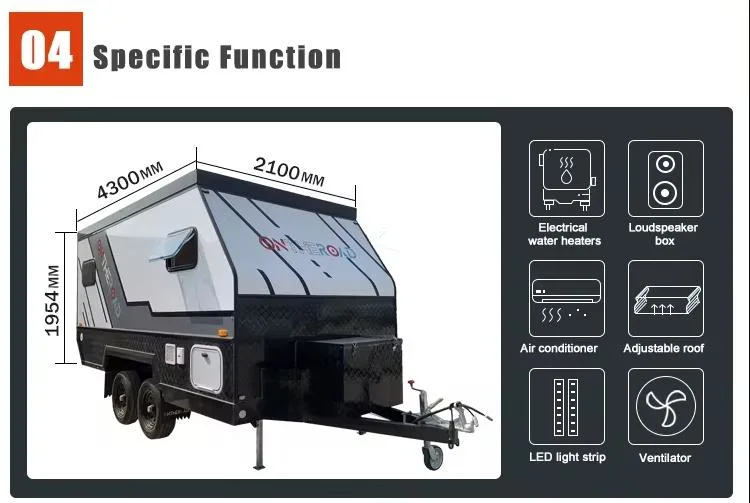 Customizable Expedition Vehicle Manufacturer and Supplier 19FT Family Van RV