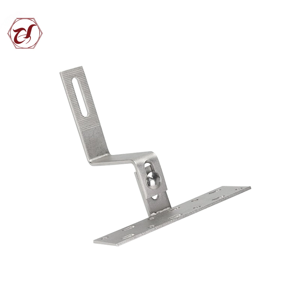 Stainless Steel Adjustable Straight Roof Hook for Solar Panel Mounting