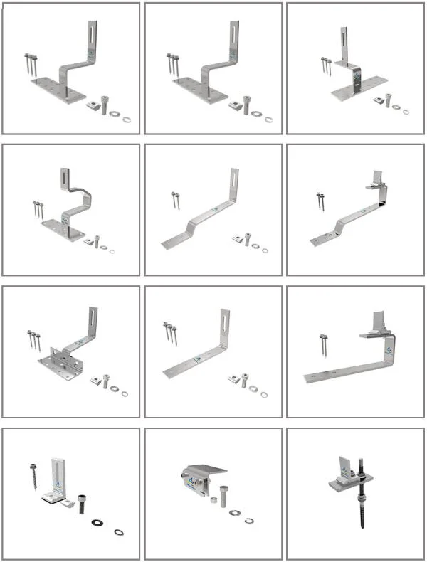 Solar Mounting Bracket Stainless Roof Hook for Solar Photovoltaic Systems with Competitive Price.