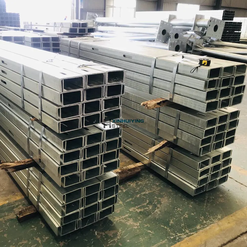 Hot Rolled Hot Dipped Galvanized Solar Channel Steel Support