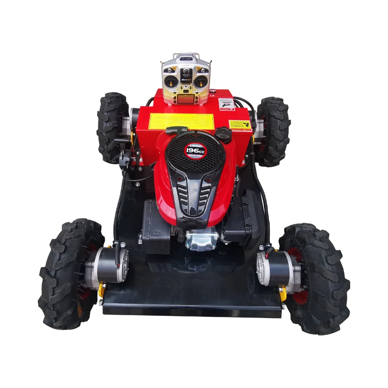 Best Price Lawn Mower Crawler Zero Turn with Remote Control for Grass Cutting