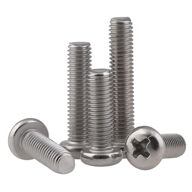 Stainless Steel Screws Cross Slot Self Tapping Screws for Industry Machinery