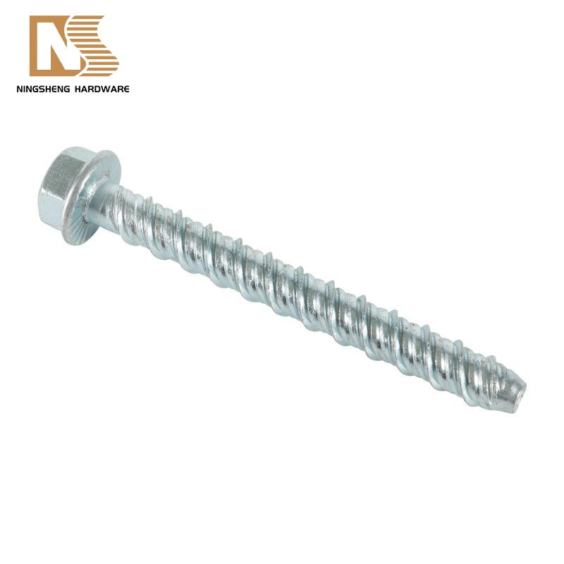 12mm 9mm Length Galvanized Stainless Steel Hex Head Self Tapping Screw