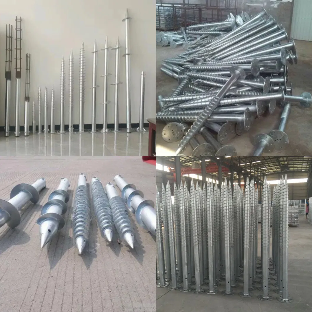 Cheap Ground Screw Pole Anchor/Helical Ground Screw Anchor/Ground Screws Pile for Solar