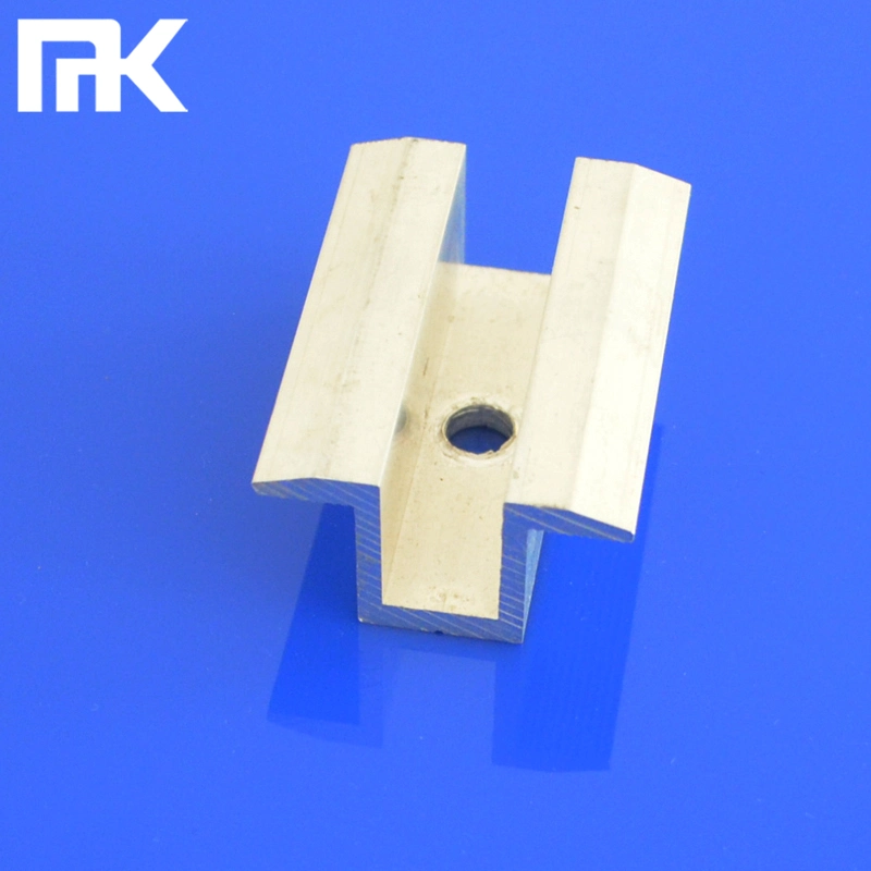 Mk Aluminum Solar Mounting Middle Clamps for Solar PV Array Panel Roof Bracket Fixing Systems Factory Price