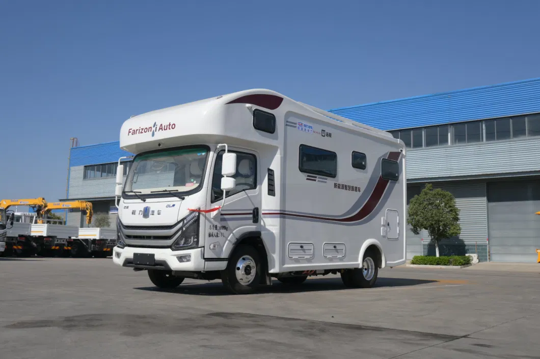 China Yuancheng Factory Directly Sale Motorized Recreational Vehicles Camper Truck