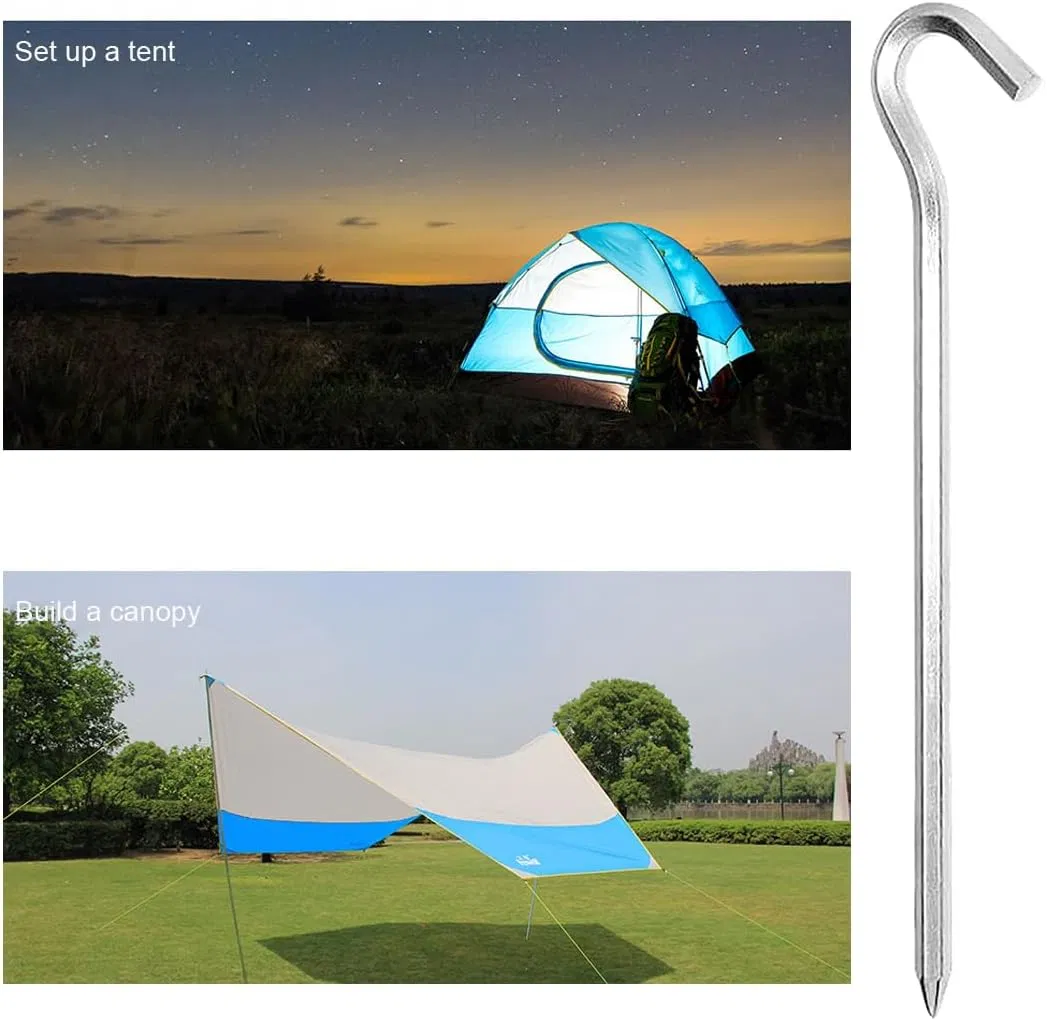 Wholesale Travel Picnic Portable Durable Screw Outdoor Camping Steel Tent Pegsno Reviews Yet240 Sold