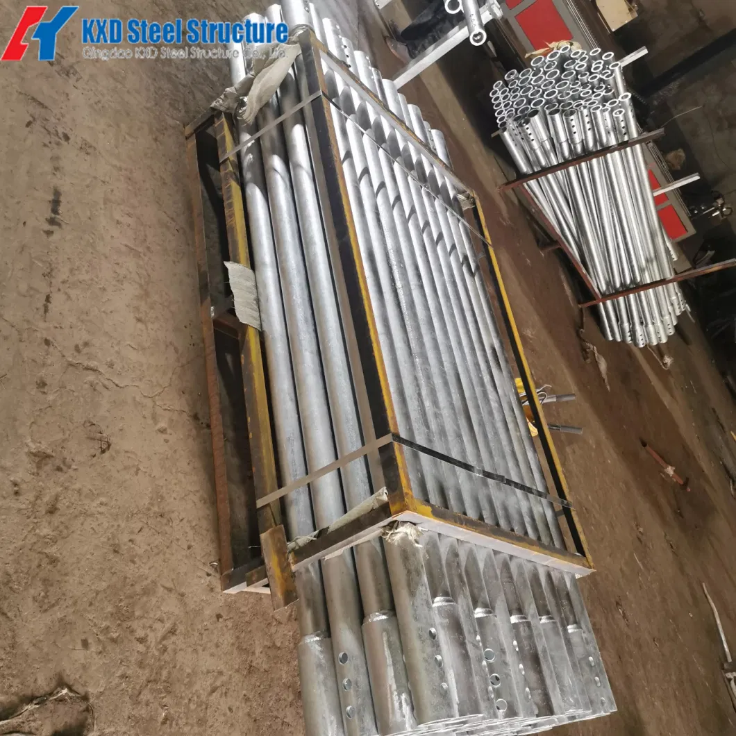 Prefabricated Factory Foundation System Ground Anchor Screw Helical Pipe