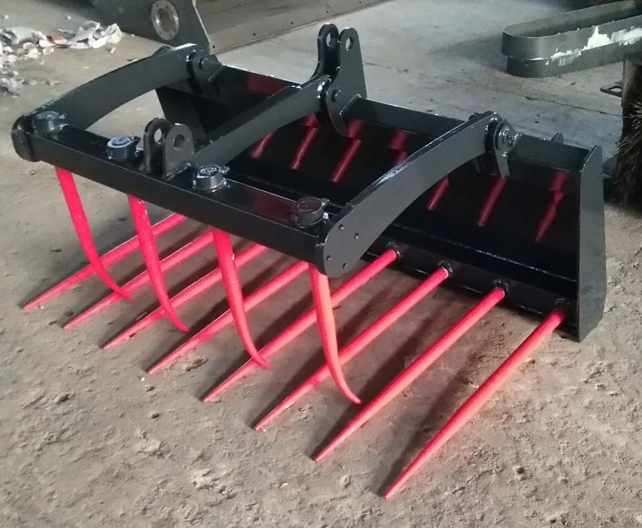 Skid Steer Clamp on Bale Spear