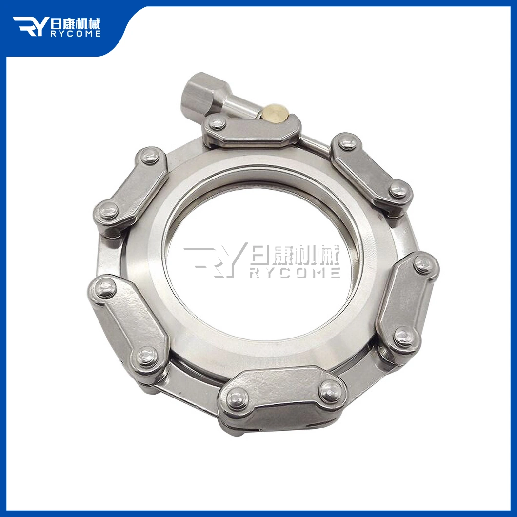 Rycome Vacuum Component China Suppliers Kf10cc Kf16cc Kf25cc Kf40cc Kf50cc Kf63cc Small Steel Chain Clamp