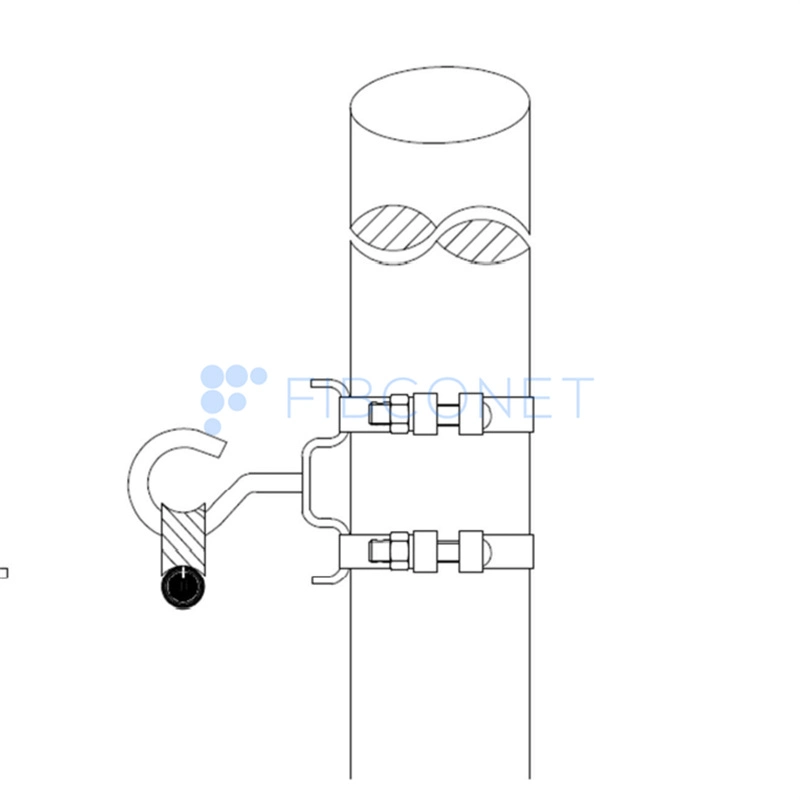 Fiber Optic Accessories Stainless Steel Hose Clamp From Chinese Manufacturer