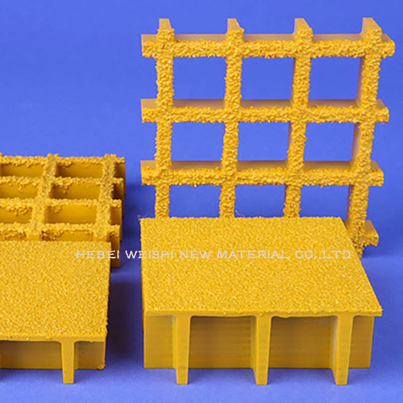 Reinforced Plastic Grid Trench Drain Cover FRP/GRP Grating