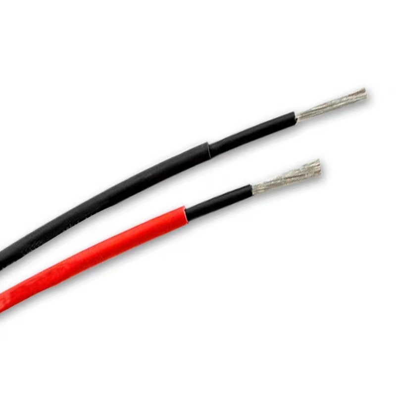 H1z2z2-K AWG Red/Black Solar Cables Photovoltaic PV DC Cable (4mm, 6mm) for Panel Station