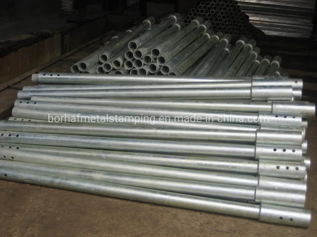 Galvanized Pile Helical Solar Racking Earth Ground Pile Screw Pier for Solar System