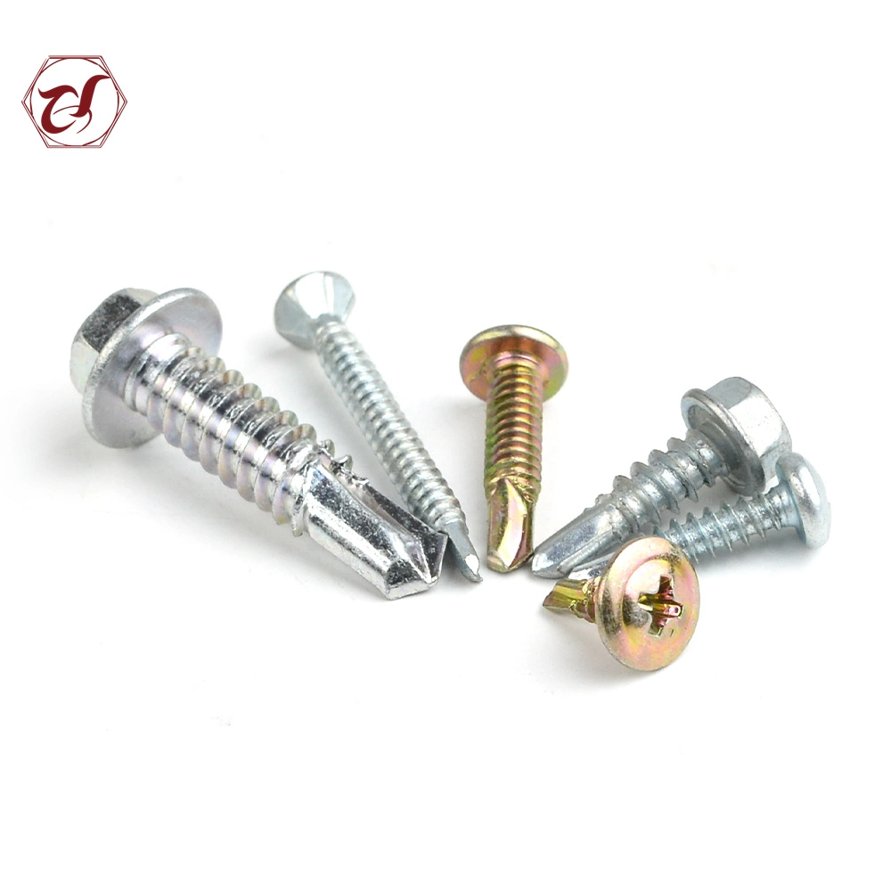 SS304 Stainless Steel Hex Flange Self Tapping Screw Tapping Screws