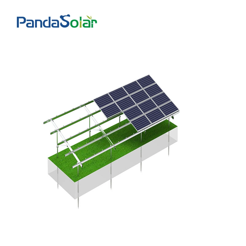 OEM Q235 Carbon Hot DIP Galvanized Solar Panel Mounting System Ground Screw