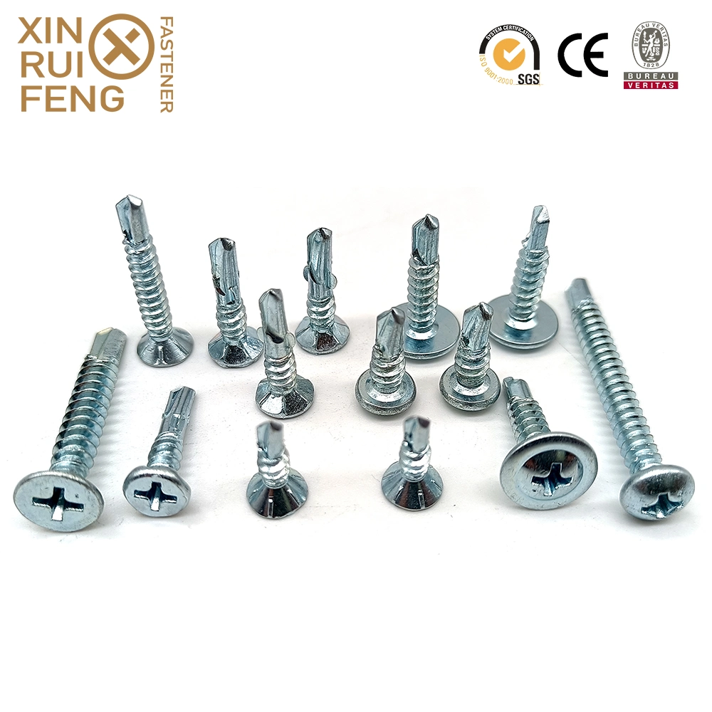 Building Material Bi Tornillos Self Drilling Stainless Steel Zinc Plated Self Tapping Screw/ Wood Screw/Hex Head Screw/Machine Screw/Decking Furniture Screws